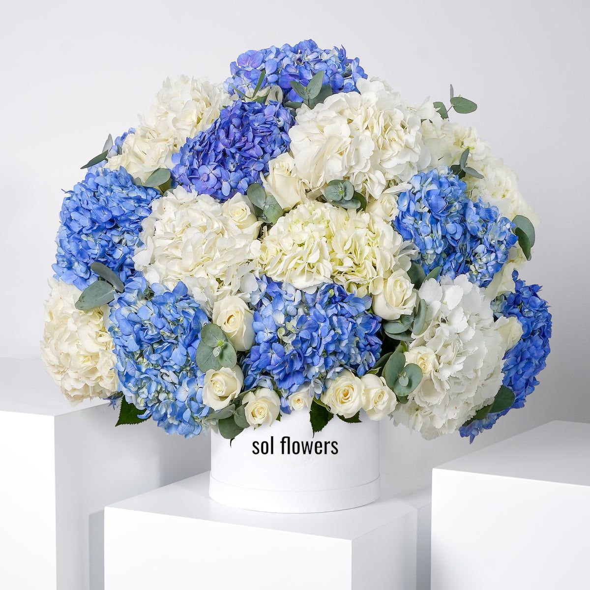 Heavenly Blues Hatbox