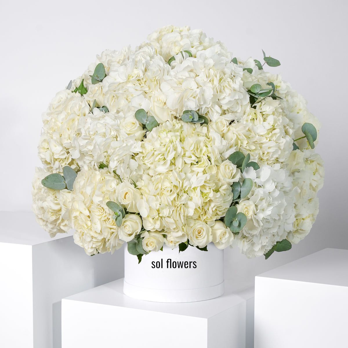 Heavenly White Hatbox